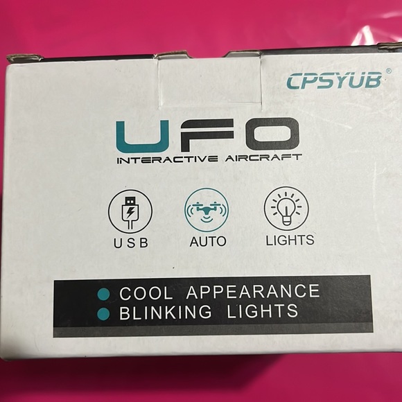 Crsyub UFO Interactive Aircraft Black NEW BNIB DRONE - Picture 5 of 9